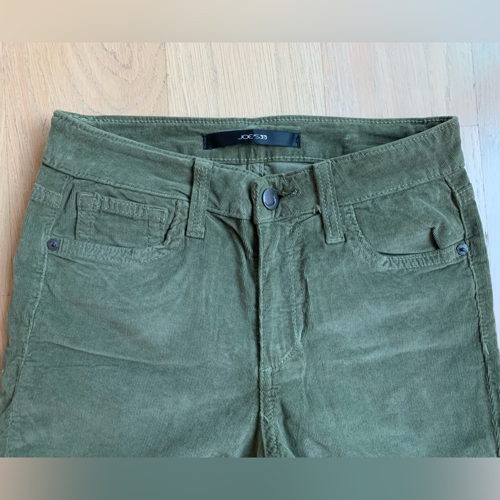 Joe’s Jeans The Skinny Corduroy Green (24)